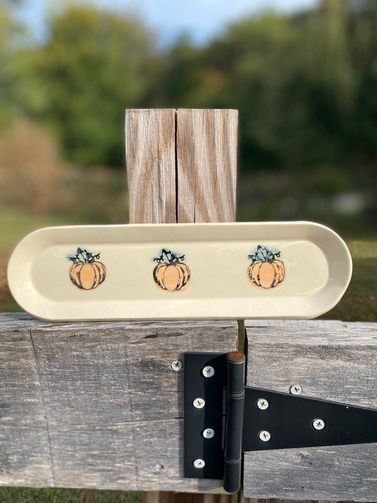 Small Pumpkin Platter