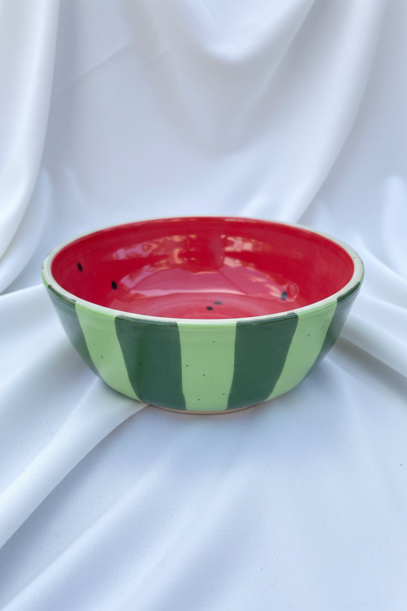 Hand painted Watermelon Bowl