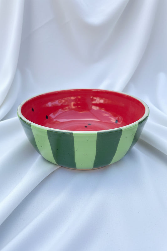 Hand painted Watermelon Bowl