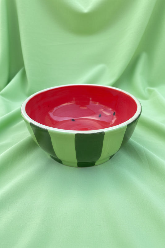 Hand painted Watermelon Bowl