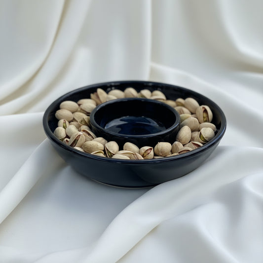 Pistachio Bowl/Personal Chip and Dip Bowl